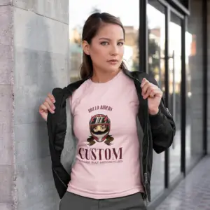 Brillo Riders Tee – Bold Soul. Custom Ride. 💥🏍️