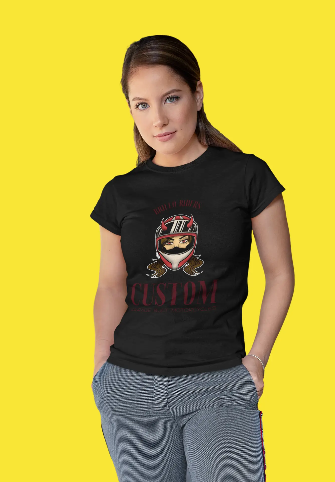 Brillo Riders Tee โ Bold Soul. Custom Ride. ๐ฅ๐๏ธ - Image 2