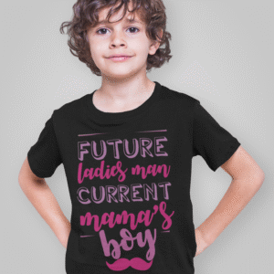 “Future Ladies’ Man – Mummy’s Favorite” Kids T-Shirt